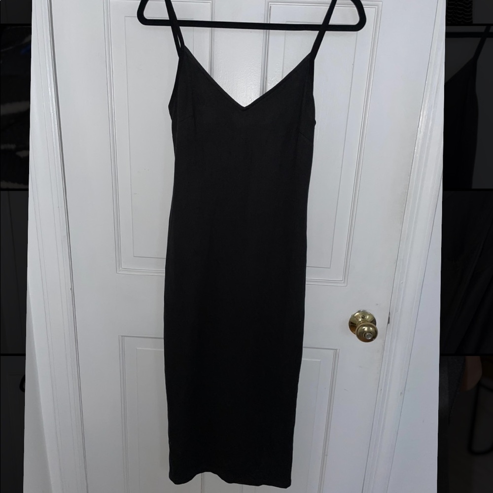 Black Slip Dress